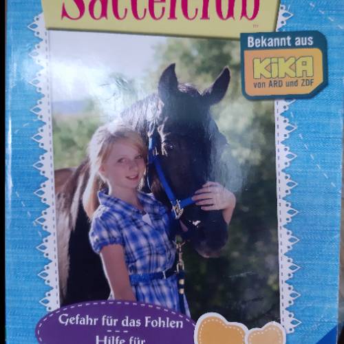 Buch Sattelclub, zu finden beim Stand 99 am Standort Flohkids Berlin Ost