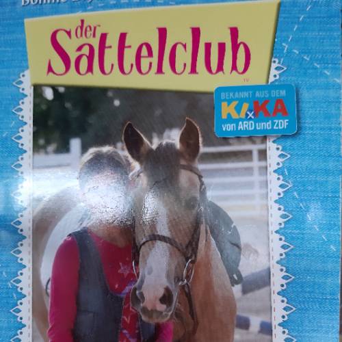 Buch Sattelclub, zu finden beim Stand 99 am Standort Flohkids Berlin Ost