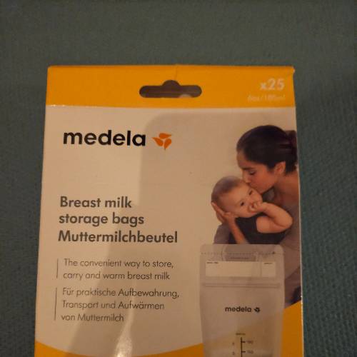 Medela Muttermilchbeutel, zu finden beim Stand 200 am Standort Flohkids Berlin Ost