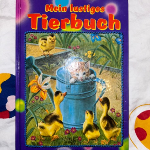 Mein lustiges Tierbuch, zu finden beim Stand 222 am Standort Flohkids Berlin Ost