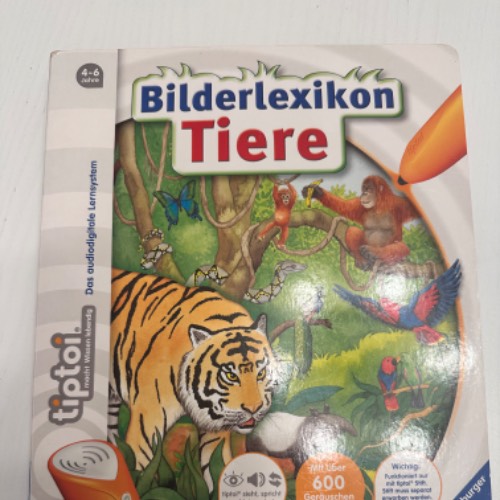 tiptoi Bilderlexikon Tiere, zu finden beim Stand 9 am Standort Flohkids Berlin Ost