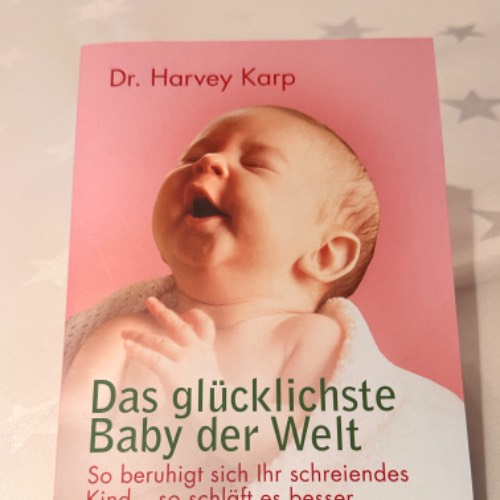 Buch Das glücklichste Baby der, zu finden beim Stand 9 am Standort Flohkids Berlin Ost