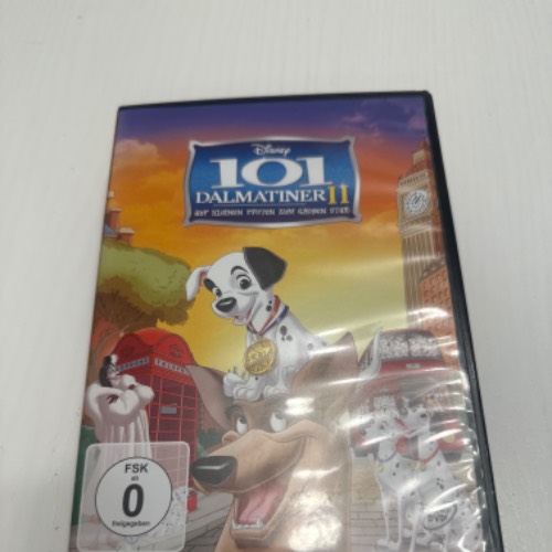 DVD  Größe: 101 Dalmatiner  Größe: 2, zu finden beim Stand 9 am Standort Flohkids Berlin Ost