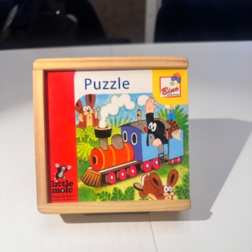 Holz Puzzle Der kleine Maulwur, zu finden beim Stand 9 am Standort Flohkids Berlin Ost