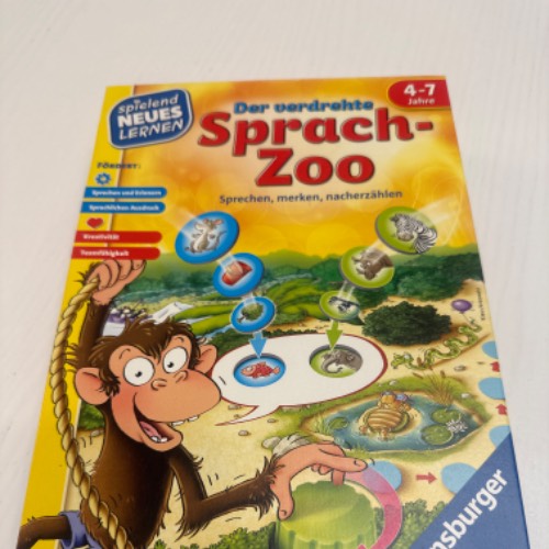 Spiel Der verdrehte Sprachzoo, zu finden beim Stand 9 am Standort Flohkids Berlin Ost