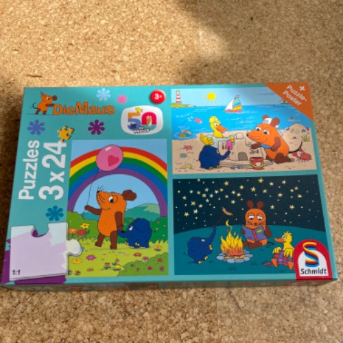 Puzzle Die Maus, zu finden beim Stand 130 am Standort Flohkids Berlin Ost