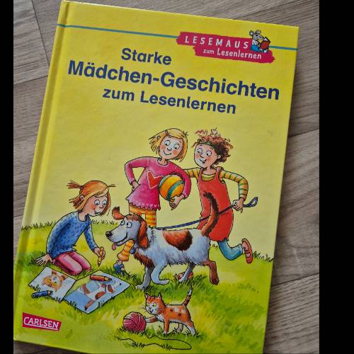 Buch Mädchengeschichten , zu finden beim Stand 16 am Standort Flohkids Berlin Ost