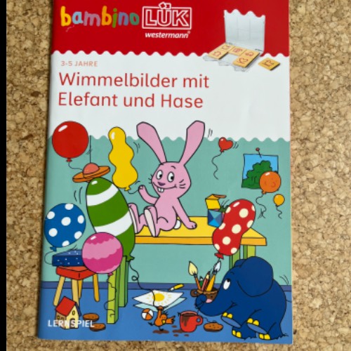 Bambino Lük Wimmelbild, zu finden beim Stand 130 am Standort Flohkids Berlin Ost