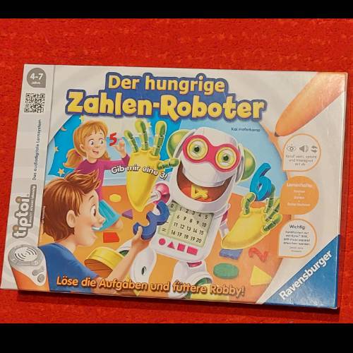 Tiptoi Zahlen Roboter , zu finden beim Stand 47 am Standort Flohkids Berlin Ost