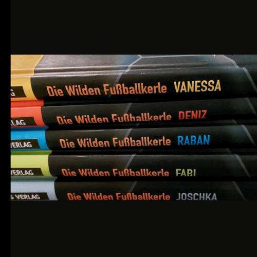 Die wilden Fussballkerle  Größe: 5 Büc, zu finden beim Stand 47 am Standort Flohkids Berlin Ost