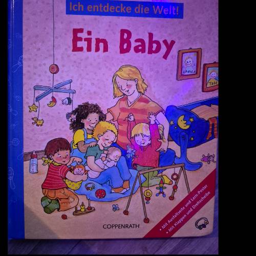 Buch ein baby, zu finden beim Stand 16 am Standort Flohkids Berlin Ost