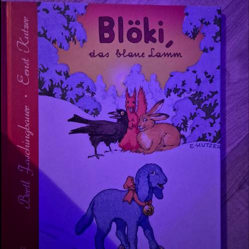 Buch blöki lamm, zu finden beim Stand 16 am Standort Flohkids Berlin Ost