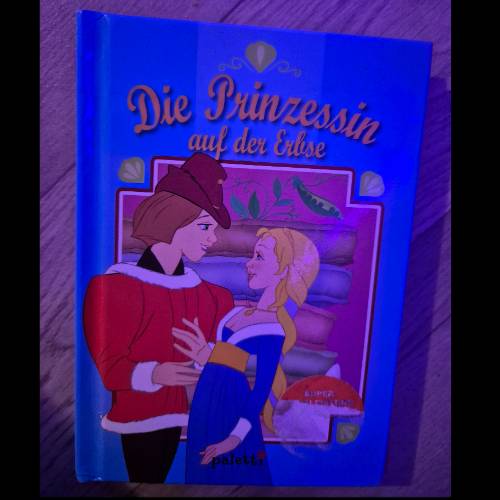 Buch Prinzessin auf der erbse, zu finden beim Stand 16 am Standort Flohkids Berlin Ost