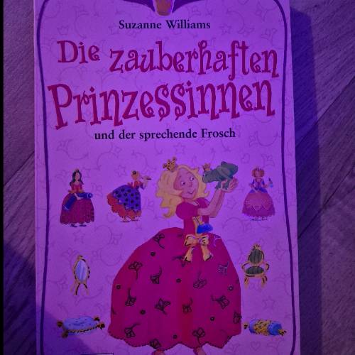 Buch Prinzessin sprechende Fro, zu finden beim Stand 16 am Standort Flohkids Berlin Ost