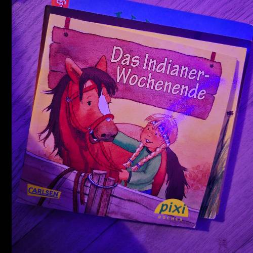 Pixi indianerwochenende, zu finden beim Stand 16 am Standort Flohkids Berlin Ost