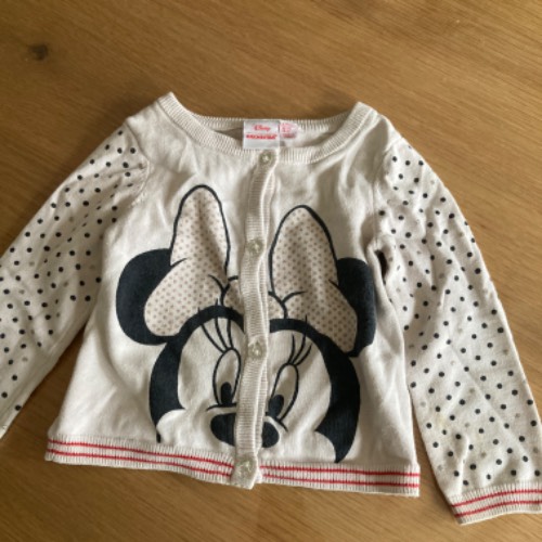 Strickjacke Mickey Mickey  Größe: 92, zu finden beim Stand 77 am Standort Flohkids Berlin Ost