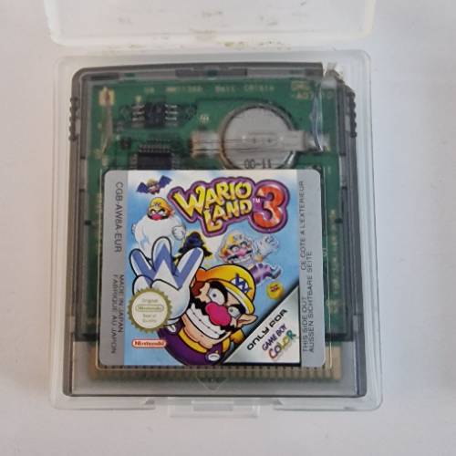 Gameboy Color Spi Wario Land  Größe: 3, zu finden beim Stand 19 am Standort Flohkids Berlin Ost