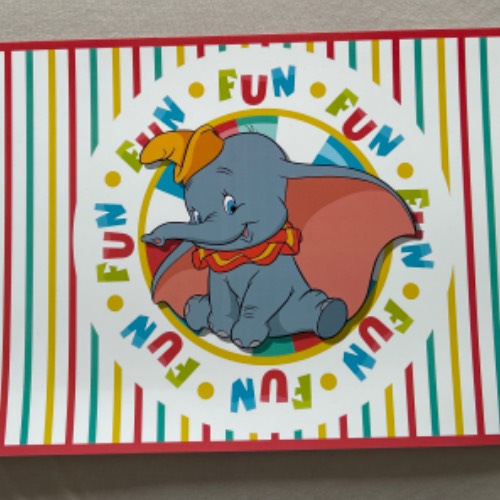 Neu - Dumbo Platzdecke, zu finden beim Stand 38 am Standort Flohkids Berlin Ost