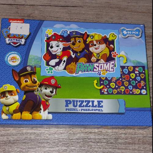 Paw patrol puzzel , zu finden beim Stand 121 am Standort Flohkids Berlin Ost