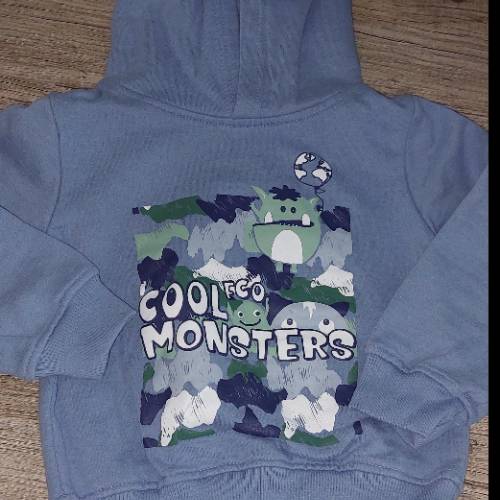 Monster kapuzen pulli , Größe: 98/104, zu finden beim Stand 121 am Standort Flohkids Berlin Ost