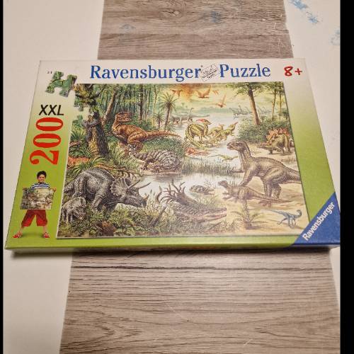 Ravensburger Dino Puzzle , zu finden beim Stand 19 am Standort Flohkids Berlin Ost