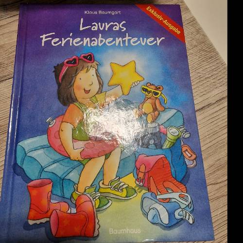 Lauras Ferienabenteuer Buch , zu finden beim Stand 19 am Standort Flohkids Berlin Ost