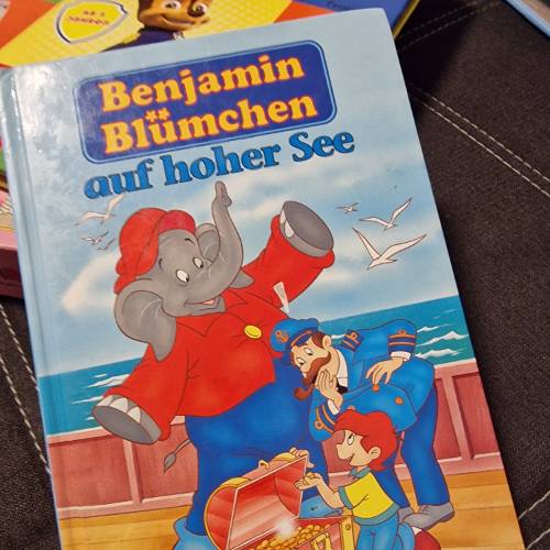 Benjamin B. Buch auf hoher See, zu finden beim Stand 19 am Standort Flohkids Berlin Ost