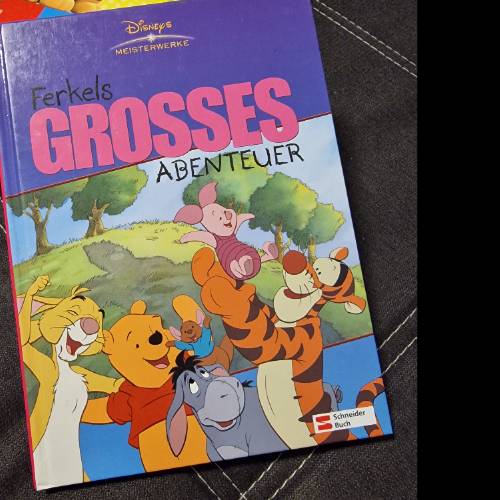 Disney Buch Ferkel , zu finden beim Stand 19 am Standort Flohkids Berlin Ost