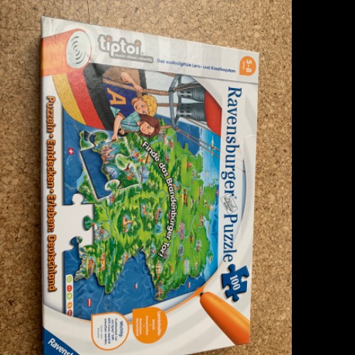 TipToi Deutschland Puzzle, zu finden beim Stand 127 am Standort Flohkids Berlin Ost