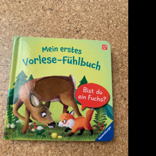 Mein erstes Vorlese-Fühlbuch, zu finden beim Stand 127 am Standort Flohkids Berlin Ost