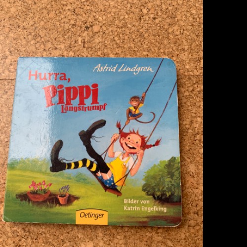 Buch Hurra Pippi Langstrumpf, zu finden beim Stand 127 am Standort Flohkids Berlin Ost