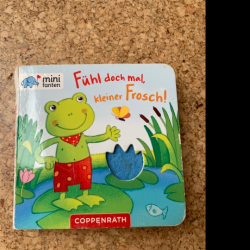 Minbuch Fühl doch mal , zu finden beim Stand 127 am Standort Flohkids Berlin Ost