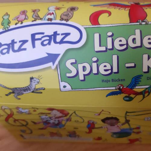 NEU Ratz Fratz Lieder-Spiel-Ki, zu finden beim Stand 99 am Standort Flohkids Berlin Ost