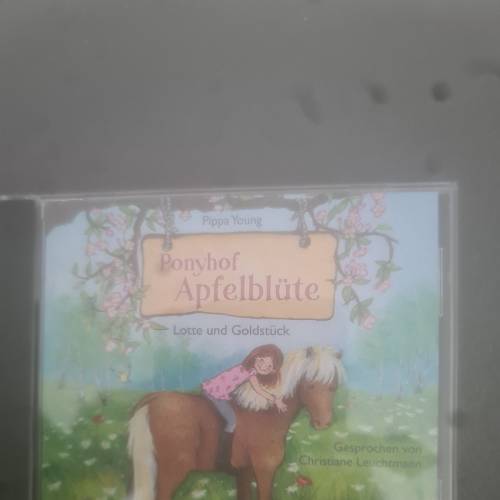 Ponyhof Apfelblüte CD, zu finden beim Stand 19 am Standort Flohkids Berlin Ost