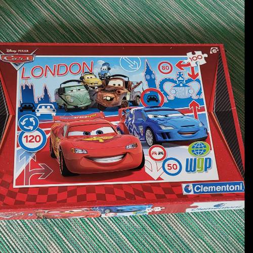 Disney Cars Puzzle, zu finden beim Stand 8 am Standort Flohkids Berlin Ost