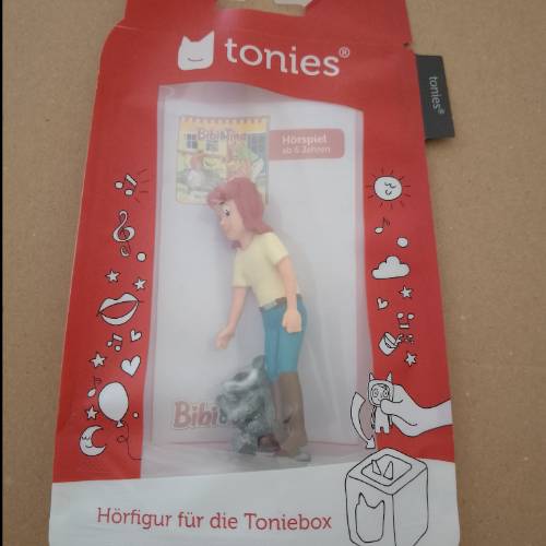 Tonie Figur Bibi und Tina , zu finden beim Stand 159 am Standort Flohkids Berlin Ost