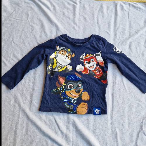 Paw Patrol Shirt blau  Größe: 92, zu finden beim Stand 102 am Standort Flohkids Berlin Ost