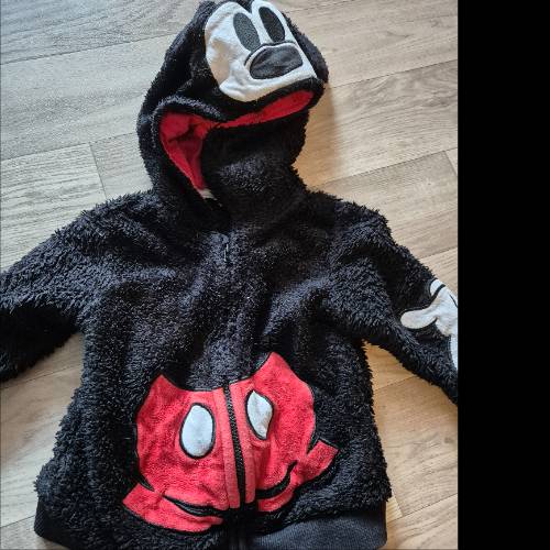 Jacke mickey maus  Größe: 74, zu finden beim Stand 122 am Standort Flohkids Berlin Ost