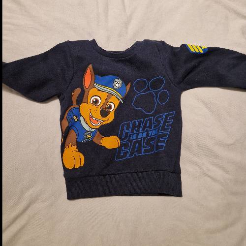 Paw Patrol Pullover Chase  Größe: 92, zu finden beim Stand 102 am Standort Flohkids Berlin Ost