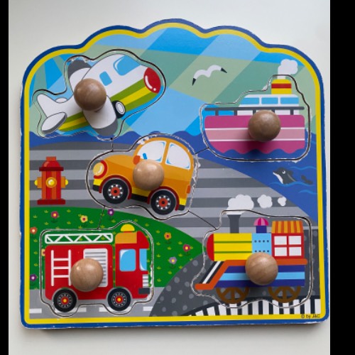 Puzzle Fahrzeuge , zu finden beim Stand 93 am Standort Flohkids Berlin Ost