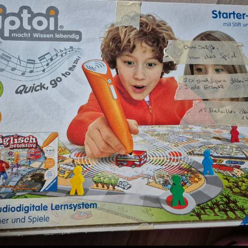 Tiptoi starterset englisch ded, zu finden beim Stand 98 am Standort Flohkids Berlin Ost