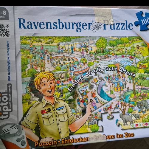 Tiptoi puzzle im zoo, zu finden beim Stand 98 am Standort Flohkids Berlin Ost