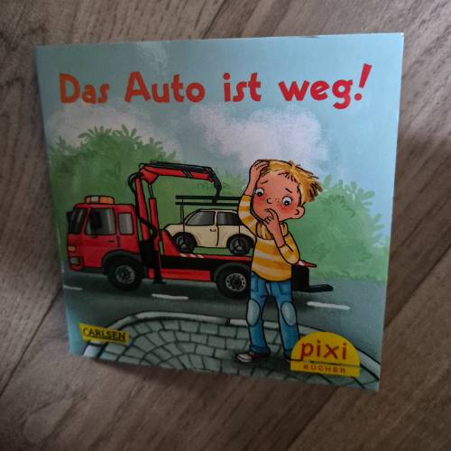 Pixi auto weg, zu finden beim Stand 16 am Standort Flohkids Berlin Ost