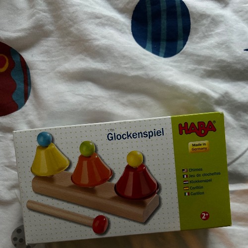 Haba Glockenspiel , zu finden beim Stand 222 am Standort Flohkids Berlin Ost