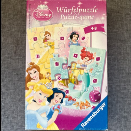 Würfelpuzzle Disney, zu finden beim Stand 112 am Standort Flohkids Berlin Ost