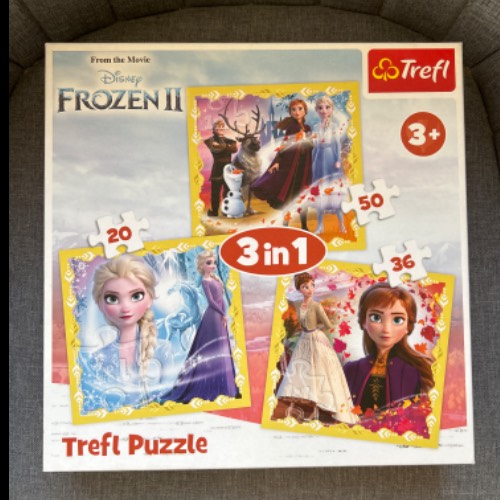 Puzzle Disney Frozen  Größe: 3 in  Größe: 1, zu finden beim Stand 112 am Standort Flohkids Berlin Ost