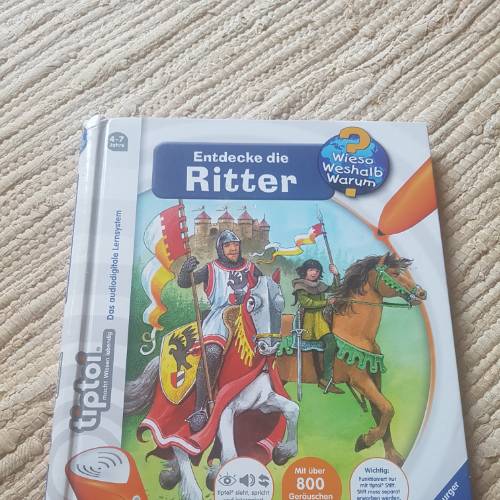 Tiptoi Buch Ritter, zu finden beim Stand 200 am Standort Flohkids Berlin Ost