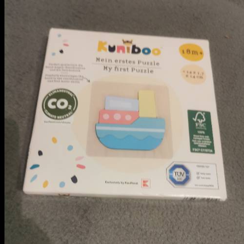 Kuniboo Puzzle Boot, zu finden beim Stand 206 am Standort Flohkids Berlin Ost