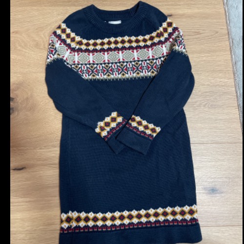 Bonprix Strickkleid  Größe: 116/122, zu finden beim Stand 168 am Standort Flohkids Berlin Ost