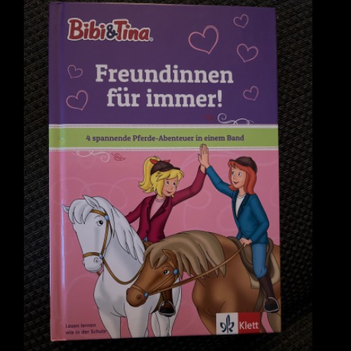 Bibi & Tina Buch Freundinnen , zu finden beim Stand 89 am Standort Flohkids Berlin Ost